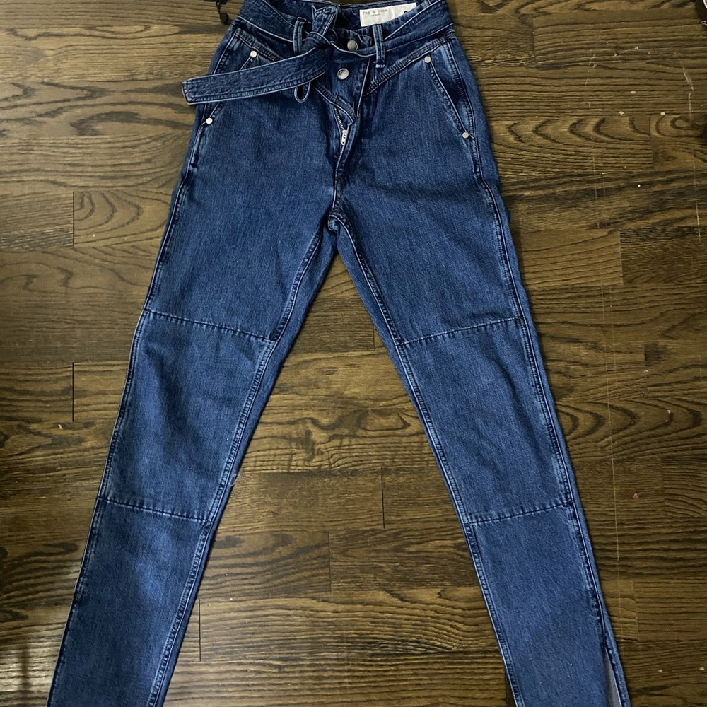 RAG & BONE tie jeans!